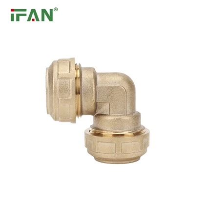 IFAN 真鍮 PE 圧縮継手エルボ