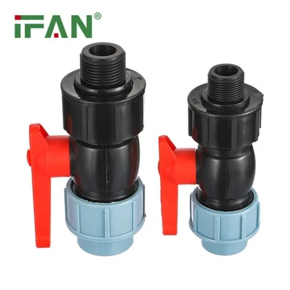 IFAN HDPE オスボールバルブ